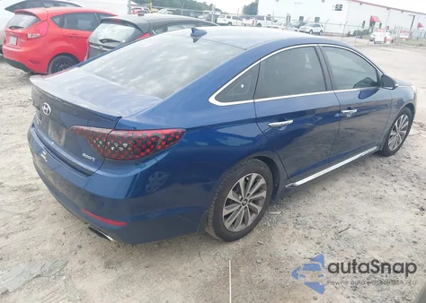 2016 Hyundai Sonata Sport from USA, damaged, VIN 5NPE34AF8GH313060